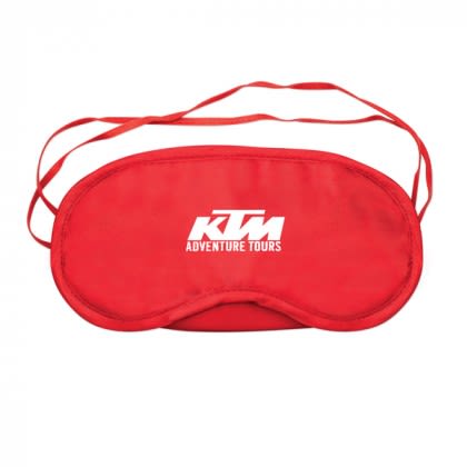 Red Affordable Wholesale Cloth Eye Masks | Bulk Logo Printed Sleep Masks | Bulk Eye Masks with Logo | Sleep Masks in Bulk
