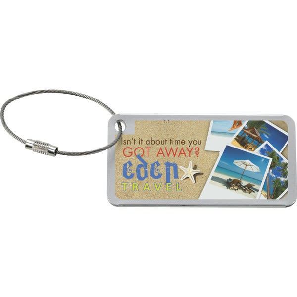 Compact Promotional Luggage Tag Promotional Bag Tags With Logos