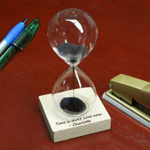 Custom Magnetic Hourglass | Personalized Hourglass Gifts