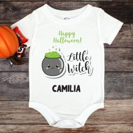 October Baby Outfit Personalized | Personalized Baby's First Gift for Halloween