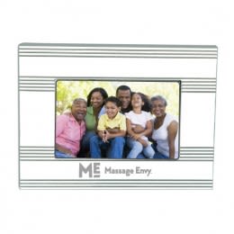 Engraved Promotional Polished Metal Frame 4 x 6