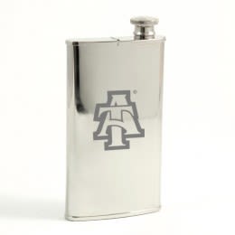 Logo Engraved Flask Stainless Steel Flask - Corporate Branding - Clien -  Knot Creatives