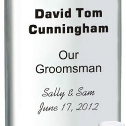 1 Gallon Stainless Steel Personalized Flask