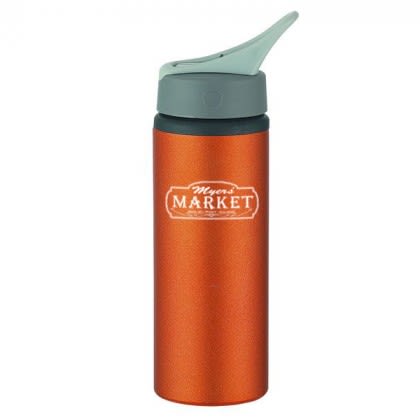 Aluminum Bike Bottle Customized 25 oz - Orange