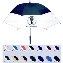 Big Top Diamondback Vented Golf Umbrella Promotional Custom Imprinted With Logo
