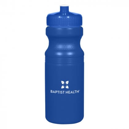 Poly-Clear Fitness 24 oz Bottle Promotional - Blue
