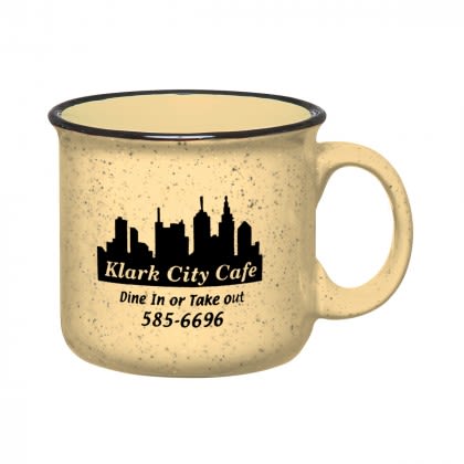 Campfire Mug for Marketing 15 oz. Yellow