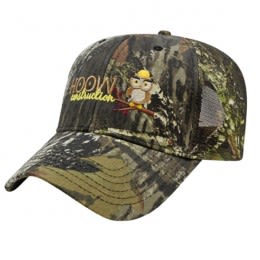 All Over Camo with Mesh Back Structured Cap