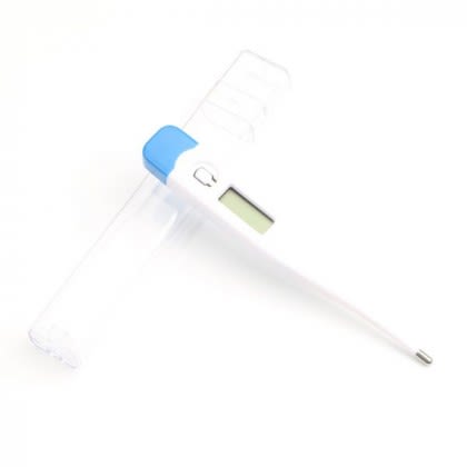 Printed Oral Digital Thermometers with clear case