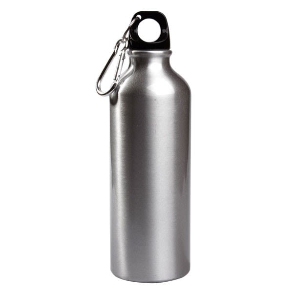 Aluminum Water Bottle with Carabiner – 17 oz.