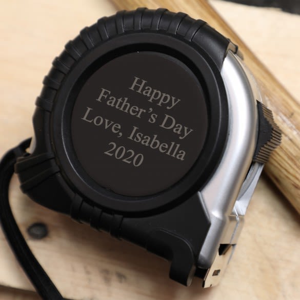 Personalized Laser Engraved 25 Foot Tape Measure. Bulk Discounts