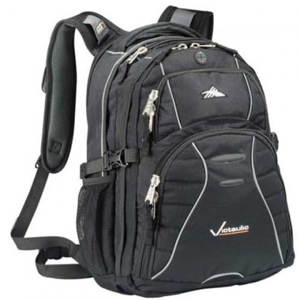 Black High Sierra Backpack | Promotional High Sierra Laptop Bags
