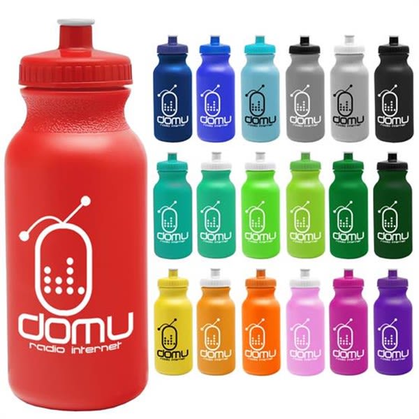  DISCOUNT PROMOS Aluminum Water Bottles 20 oz. Set of