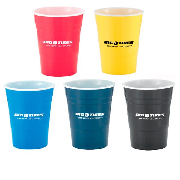 The Cup - Double Walled Custom Stadium Cups - 16 oz. $2.24