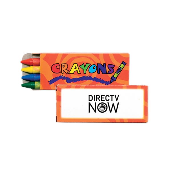Promotional Logo Crayon Pack 4 Pieces