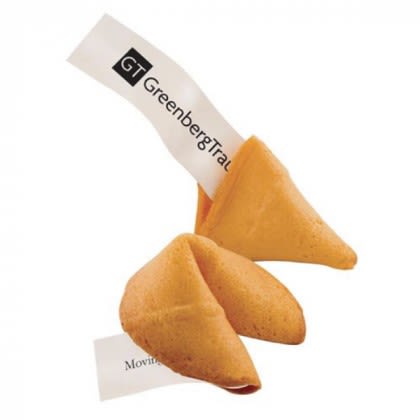 Fortune Cookie with Custom Imprinted Fortune | Wholesale Fortune Cookies Fortune Cookie with Custom Imprinted Fortune | Wholesale Fortune Cookies