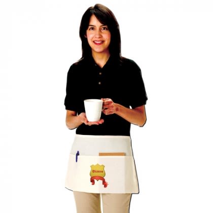 Economical Two-Pocket Waist Apron