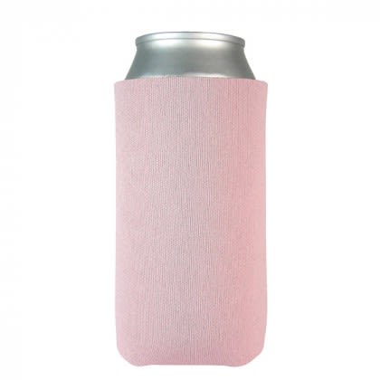 Slim Kan-Tastic Promotional 8 oz Koozies - Pink | Custom Koozies with Logo