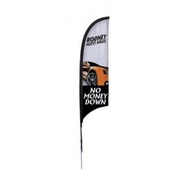 Bulk Promotional Outdoor Advertising Flags | Custom Flutter Flags | Personalized Razor Flag Kits