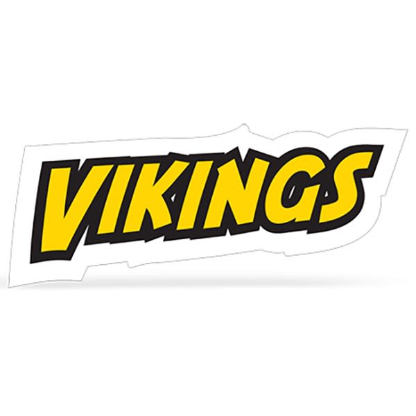 viking football helmet decals