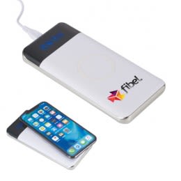 Promotional Wireless Charging Pad & Power Bank 10000 mAh