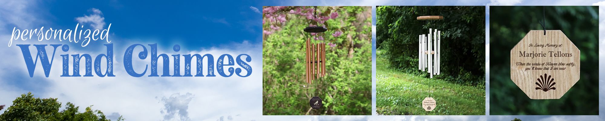 Personalized Wind Chimes | Custom Wind Chimes for Housewarming Gifts