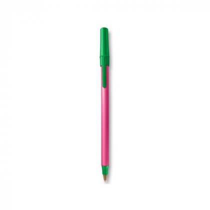 Pink Wholesale BIC Round Stic Pens | Personalized Pens in Bulk | Cheap Promotional Pens in Bulk