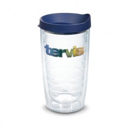 Full Color 16 oz. Classic Tervis with Lid navy