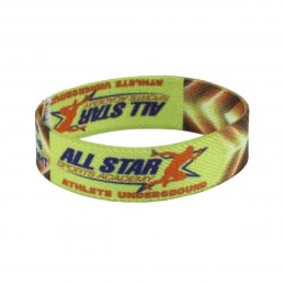 Wrist Twist .75" Elastic Full Color Wristbands