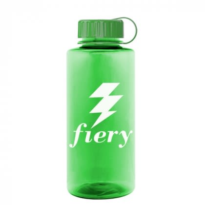 Large Poly-Pure Sports Bottle Promotion - Green