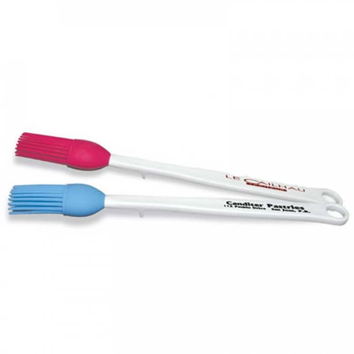 Purple Silicone Pastry and Basting Brush - 10 1/4'' x 1 3/4'' x 3