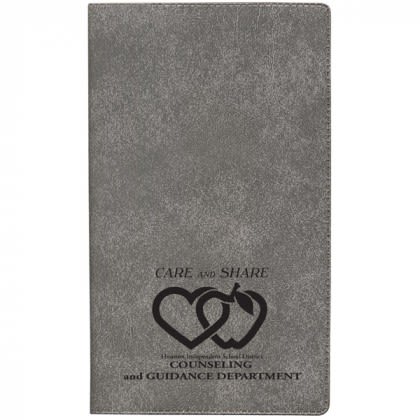 Imprinted Executive Monthly Pocket Planner - Executive Squirrel Gray