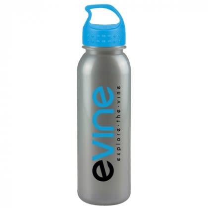 Metalike Bottle with Crest Lid - cyan lid