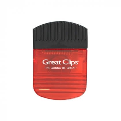 Translucent Red Jumbo Power Clip