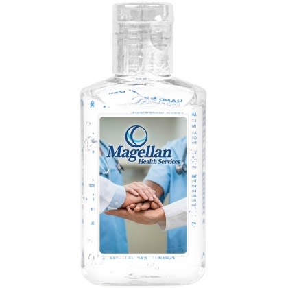 Full Color Hand Sanitizer Gel 1 oz - Vinyl insert