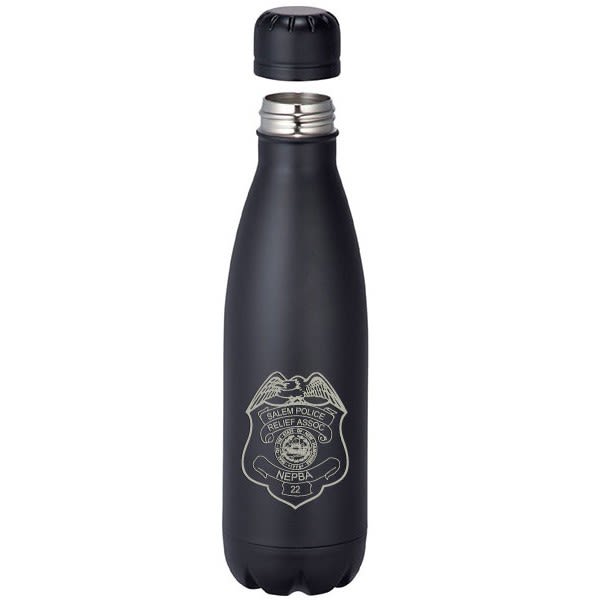 Custom Laser-Engraved Water Bottles (16 oz) - No Minimums