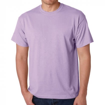 Orchid Adult Blend Logo T-Shirt- Gildan