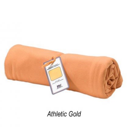 Pro-Weave Sweatshirt Blanket | Promotional Stadium Blankets - Athletic Gold