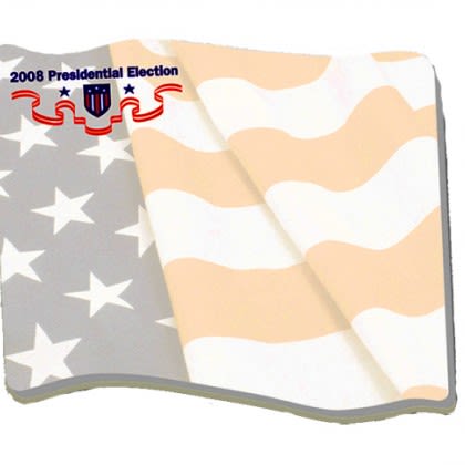 4"x3" Flag Sticky Notes - 25 Sheets - 4 Color FREE Promotional Custom Imprinted