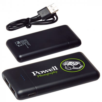 Promo Counsel 5000mAh Mini Power Bank Black