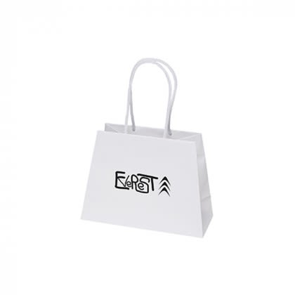 Everest Matte Laminated Tote Bag - Best Promotional Matte Laminated Tote Bags - White