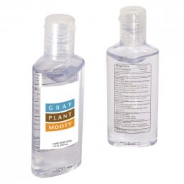 Imprinted Label Hand Sanitizer in Oval Bottle