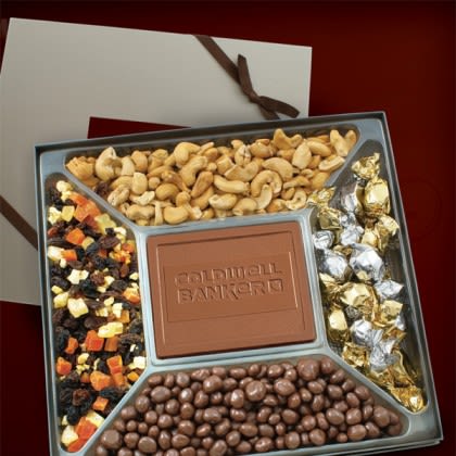 Promotional Gourmet Gift Boxes with Candy & Nuts