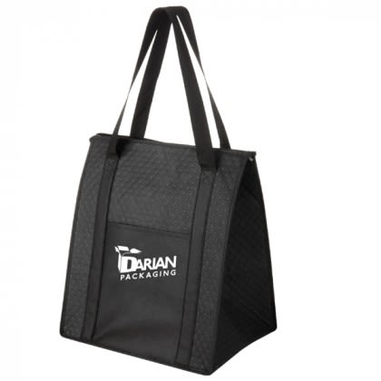 Insulated Grocery Bag | Wholesale Insulated Grocery Bag Coolers - Black