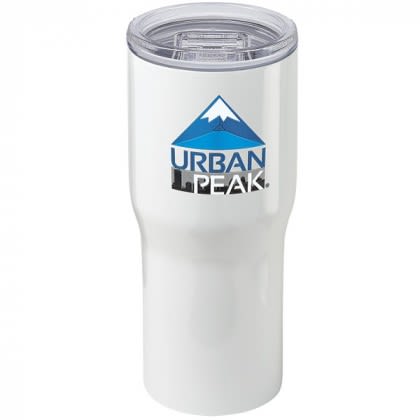 Imprinted Logo Urban Peak Vacuum Tumbler - 20 oz - White