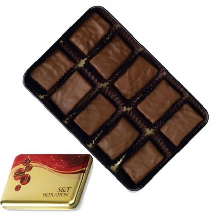 English Butter Toffee Tin with Full Color Imprint English Butter Toffee Tin with Full Color Imprint