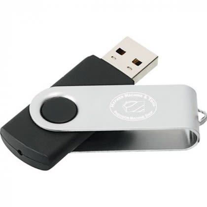 Rotate Flash Drive-8 GB-Black