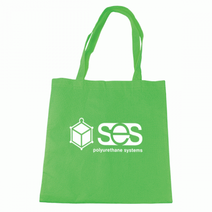 Value Tote Bag- Lime green