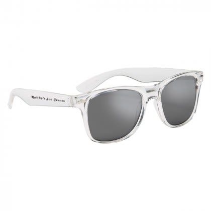 Promotional Crystalline Malibu Sunglasses - Silver
