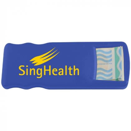 Custom Bandage Dispenser W/ Color Bandages - Blue 